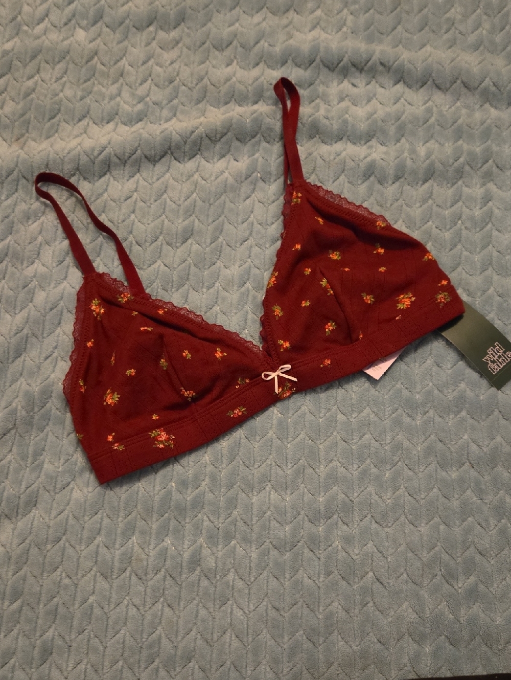 Wild Fable Floral Pull Over Bralette